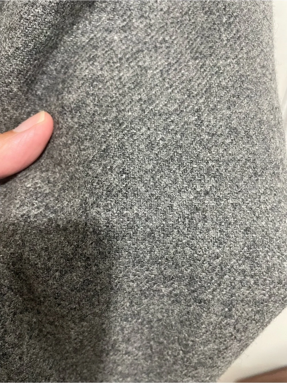 J. Crew Ludlow gray wool jacket FLAWED size 44r